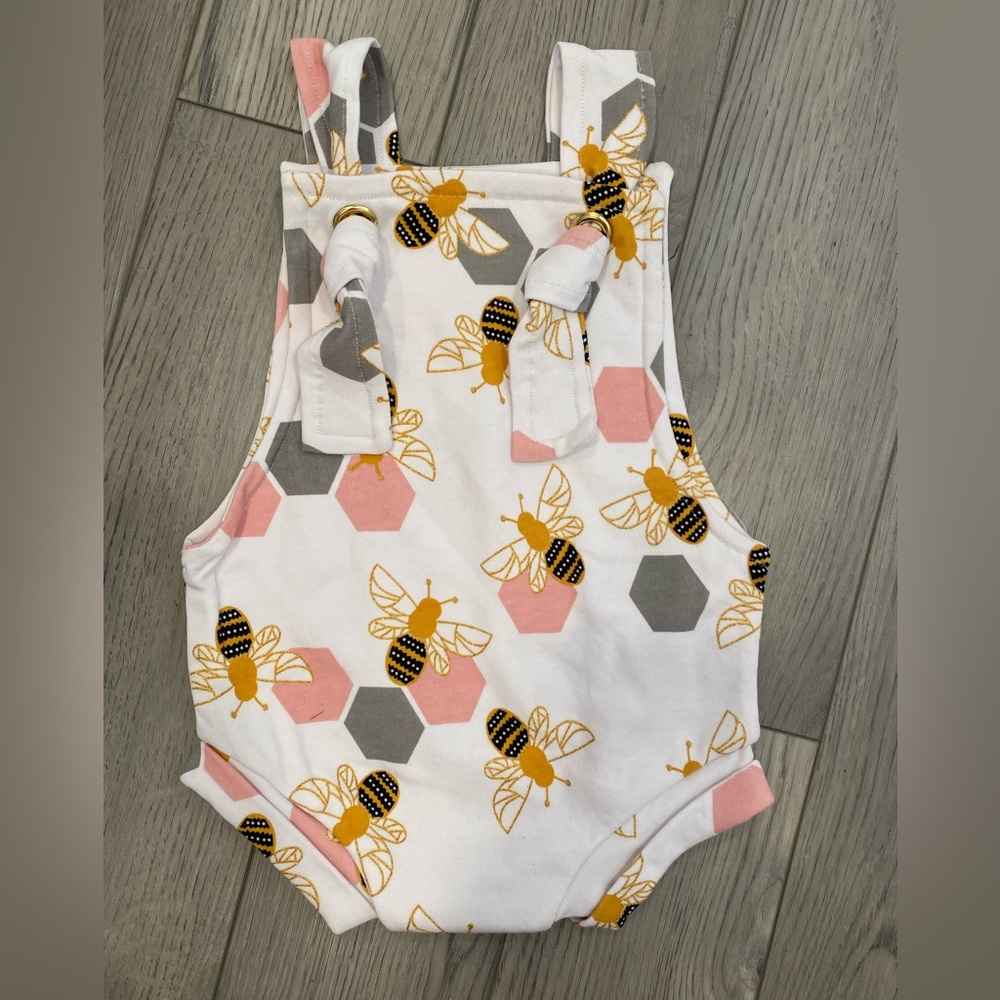 New and handmade bee romper